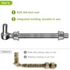 Insaga M16x 8'' J-Bolt Gate Hinge, 304 Stainless Steel J-Bolt