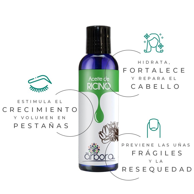 2 Pack Aceites de RICINO | HIDRATACIÓN PROFUNDA DE PIEL,
