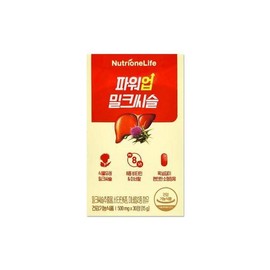 SellerHub 뉴트리원 파워업 밀크씨슬 500mg 30정/mjc (S46779810) NutriOne Power Up Milk Thistle 500mg 30 Tablets/mjc (S46779810)