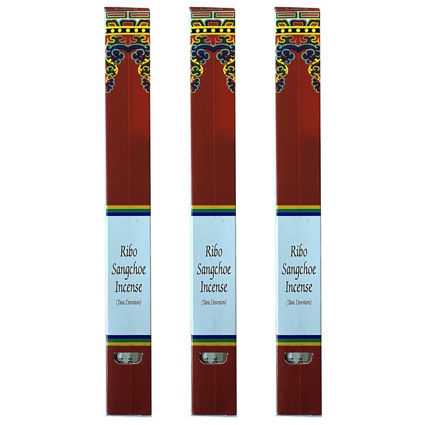 Tibetan Tara Devotion (Ribo Sangtsheo) Incense, 8.5" Length - 3
