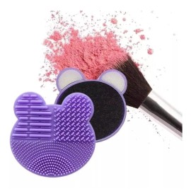 Fashionbeauty Limpia Brochas 2 En 1 En Seco De Maquillaje