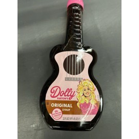 Dolly Parton BRAND NEW Dolly Parton Pancake Syrup Guitar Shaped 22oz. Plastic Bottle  Sealed