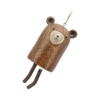 Rustic Hanging Animal Wind Chimes Resin Hand Made Natural Garden