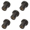 5x RUBBER WELL NUT RIVET RUB NUT CAVITY FAIRING FIXINGS