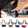 SEIWEI Chainsaw Sharpening Attachment Kit, Chainsaw Sharpener Guide Drill Adapter