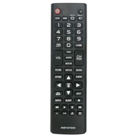 VINABTY AKB74475433 Replaced Remote fit for LG TV 43LH5000 49LF5400 32LF550B 42LF5500 49LF5100 49LF5500 55LF5500 32LF5600 42LF5600 43LF5400 49UF6700 32LX770M 49LJ510M AGF76631028 43LX310C 43UF6700-UC
