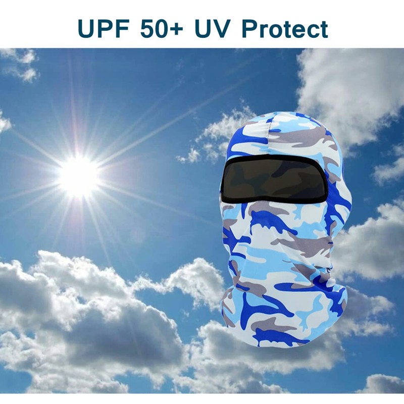 JUSDIQIR Ski Mask Balaclava Face Mask Windproof Cycle Cap Sun