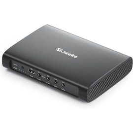 Mini UPS Skazeke 15000mAh Mini UPS with 5 Outputs DC 5V/9V/12V/2A, USB 5V/2A, Uninterruptible WiFi Power Supply for Router/Modem/IP Camera/Spectra S2 Breast Pump and More