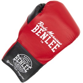 Benlee Rocky Marciano Unisex - Adult Typhoon Leather Contest Gloves, Red/Black, 10 oz R