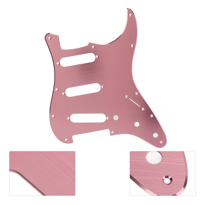Guitar Pickguard Matte Scratch Resistant Metal Protection Plate for ST