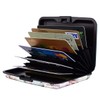 Mini Credit Card Holder for Women,RFID Blocking Slim Hard Card