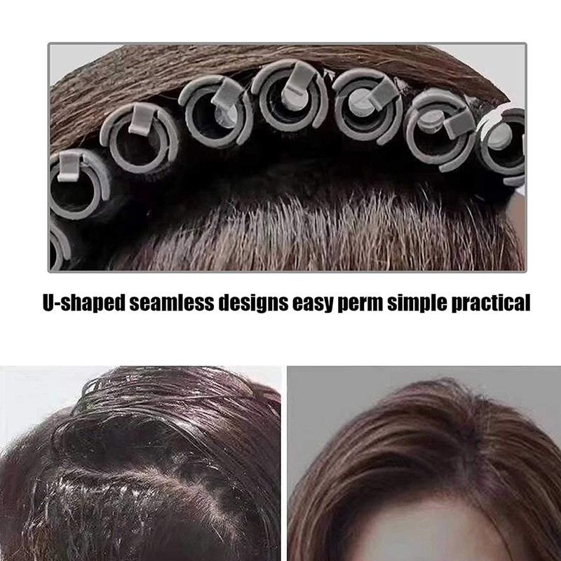 20PCS Perm Bars Hair Hairdresser Styling Tools Plush Lock Hair