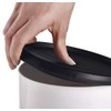 Tupperware One Touch Reminder Canisters, Set of 4, Black