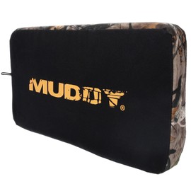 MUDDY Standard Seat Cushion - 18" x 10" Durable Lightweight Portable All-Day Comfort Hunting Outdoor Cushioned Tree Stand Seat with Silent Ties, Fits Most Treestands