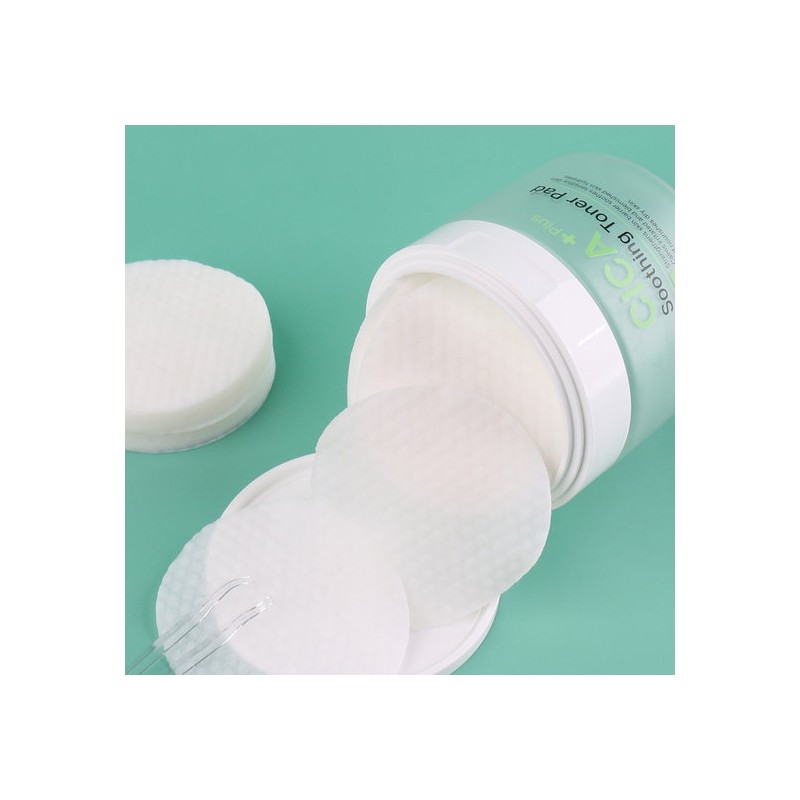 Food Aholic Cica Plus Soothing Toner Pads 60 Sheets (180ml)