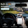 4 Channel Dash Cam Front and Rear Cabin, 360 Dash