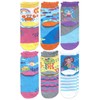 Jefferies Socks Calcetines de sirena para niña, paquete de 6,
