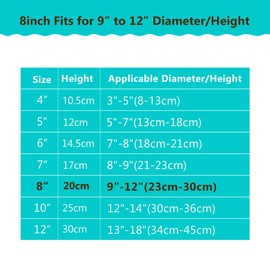 HCHLQLZ 8inch(2pack) Upgraded Anti-Slip Iron Plate Display Stand Black Easel Display Stand Photo Holder Stand,Displays Picture Frames, Decorative Plates, and Artworks