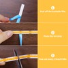 CHNMALITAI 12V COB LED Strip, 6 Pcs 2M/6.6ft Warm White