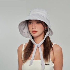YOUMMY Women's Hat, Spring and Summer, UV Protection, Sun Protection, Foldable, Wide Brim, Small Face Effect, Walking, Cycling, Travel, String Included, Light Blocking, Sunshade, Outdoors, Commuting