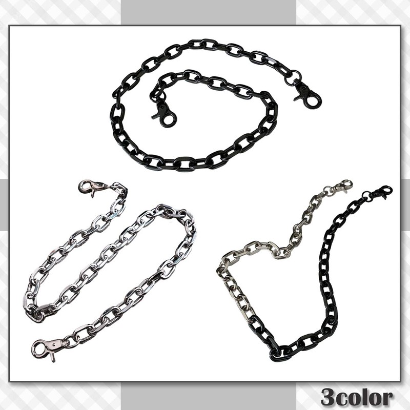 CHROME CRANE Men's Wild Wallet Chain Security Lock Punk Access