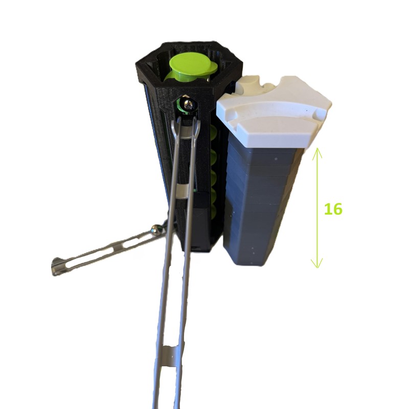 TracksCreations Compatible with Gravitrax ball hoist 18 cm