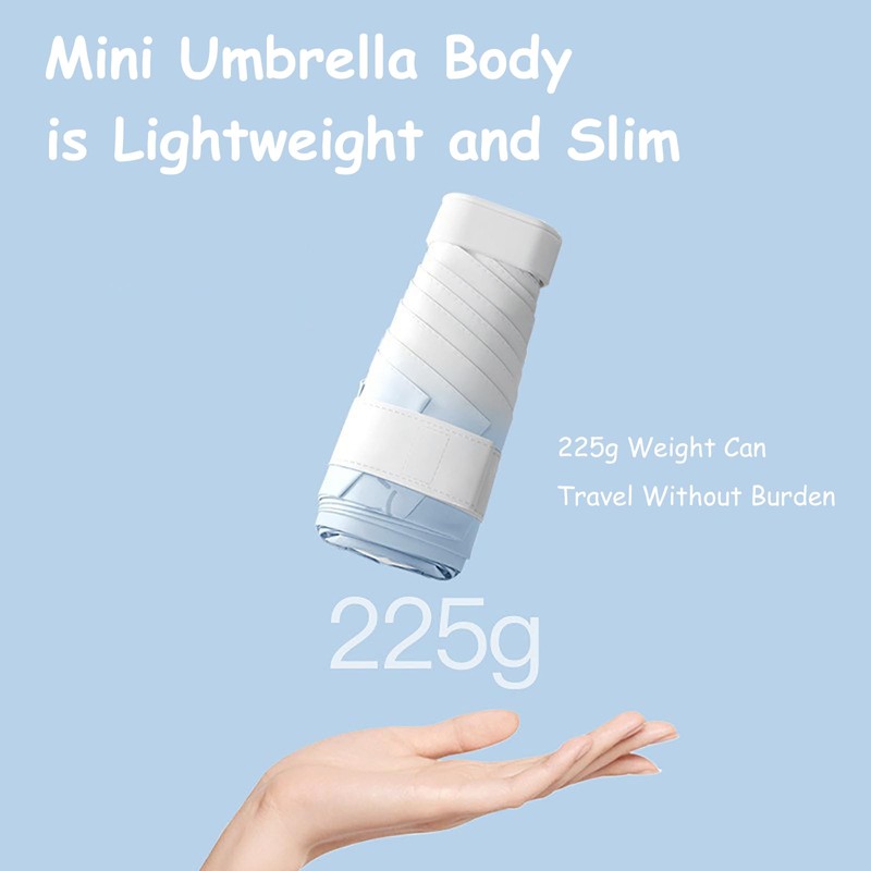 AUSDINAUTO Mini Umbrella - Wind Resistant and Waterproof - Ideal