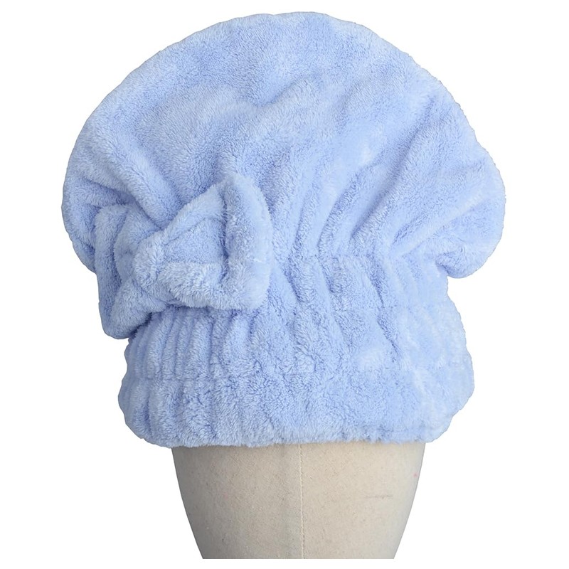 HOPESHINE - Gorro de microfibra para mujer, mojado corto o