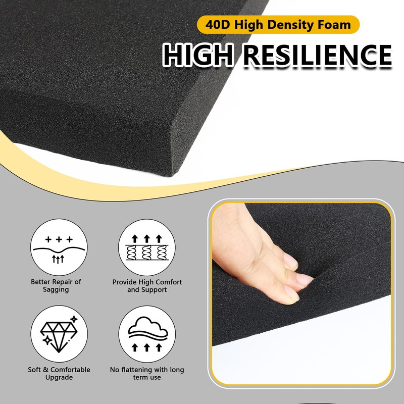 HZCGJMY 22''x22'' Couch Cushion Support for Sagging Cushions, Sofa Cushion