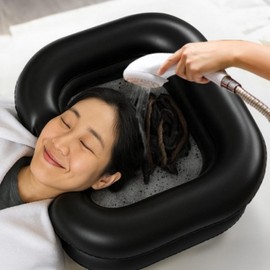Three-legged hospitalization portable elderly bathing assistance nursing shampoo bed 2 colors silver