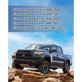 Master Power Window Switch Driver Side Fit for Toyota Tundra 2000-2006, for Tacoma 2001-2011, for Sienna 1998-2001, for Solara 1999-2003, for FJ Cruiser 2007-2011 Replace 84820-08010 84820-10100A