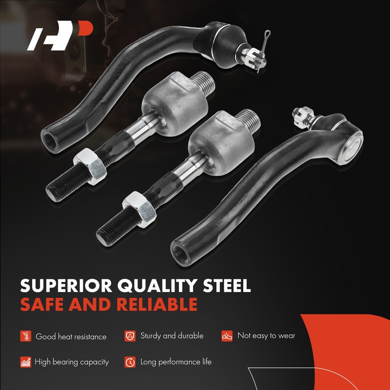 A-Premium Set of 8, Front Sway Bar Link, Lower Ball