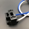 Ajnlx 16ga 2-Wire H1 Headlight Harness Connector Plug Pigtail Compatible