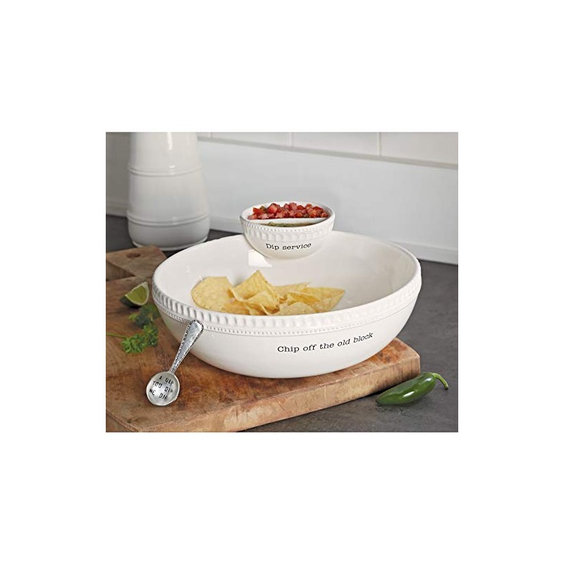 Mud Pie Chip Off the Old Block Stacked Chip and