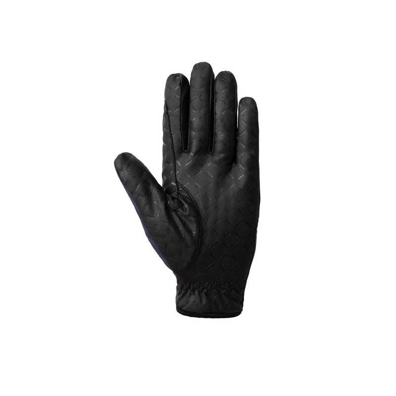 HORZE Kara Women's Winter Riding Gloves Lined Winter Gloves Blue
