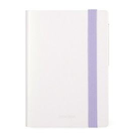 Legami - Daily Calendar 2024-2025, 16 Months, Small, Diary from September 2024 to December 2025, Elastic Closure, FSC Certified Paper, Monthly Planner, 9.5 x 13.5 cm, Moonglow