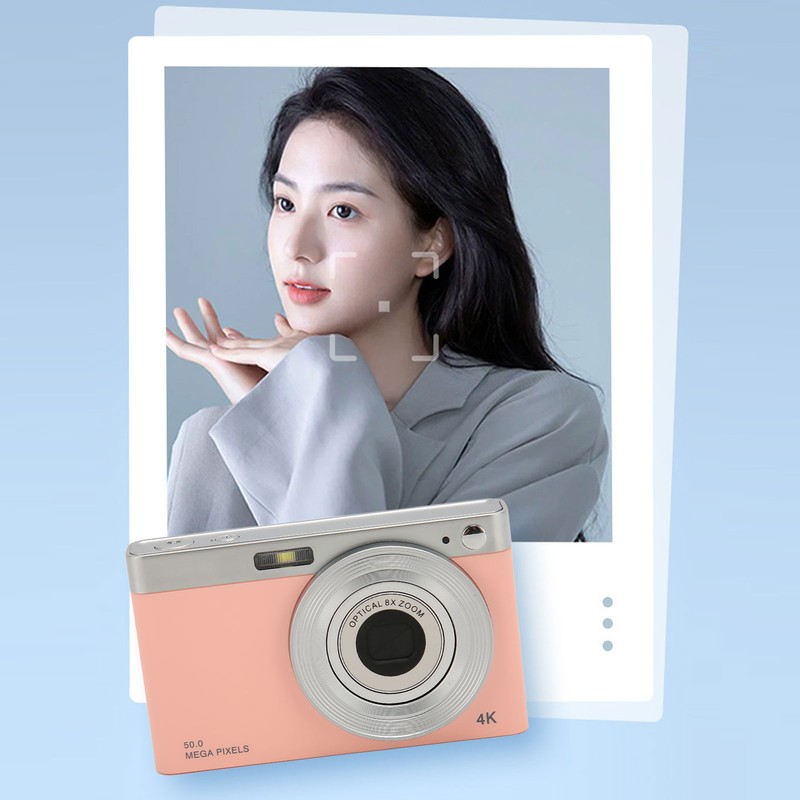 Digital Camera 2.88 Inches IPS Screen Anti Shake 16X Zoom