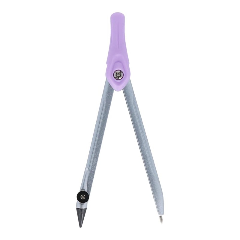 Sunstar Stationery S4051467 Compass Metal Pencil, Metasil School Compass, Light