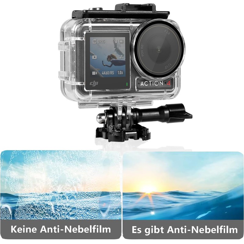 Underwater Waterproof Diving Housing Compatible with DJI Osmo Action 5