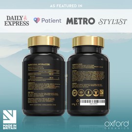 Advanced Magnesium Glycinate 1500mg - High Strength 240 Capsules - Bioavailable Magnesium Supplements for women and men - Chelated Bisglycinate Complex Providing 300mg Elemental Magnesium | Made in UK