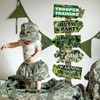 20 Pieces Camo Party Signs Army Birthday Party Decorations Camouflage