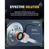 OCPTY ABS Sensor, Front Left Right Wheel Speed Sensors Fit