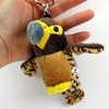 Falke Key Ring Plush Griffin Bird Cuddly Toy Pendant Brown