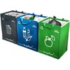 Janaa® | Premium Set of 3 Recycling Bags [Stylish Design]