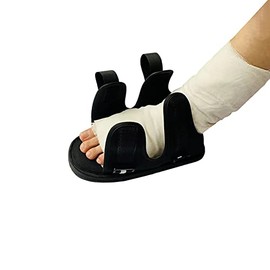 Post-op Shoe Plaster Cast Shoe Open Toe After Surgical Bandage Walking Boot Protection Orthopedics Injuries Sprained Recovery Foot Walker Cast Cover Shoe for Arthritis Injuries Ankle Broken Foot