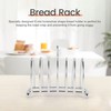Restrdt Toast Bread Rack Holder 6 Steel Toast Rack with