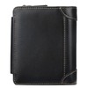 Thai Sawadee Men's Trifold Wallet, Thin, Compact, Thin, Leather Wallet,