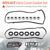 HiSport Engine Valve Cover Gasket Set - Compatible with Acura