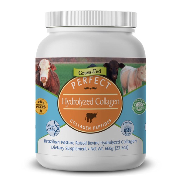 Perfect Supplements – Unflavored Hydrolyzed Collagen Powder for Men and