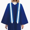 Generic 5.5x72 Inch Honduras Double Sided International Graduates Stole Scarfs